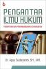 Pengantar Ilmu Hukum: Pengertian dan Pengembanganya di Indonesia